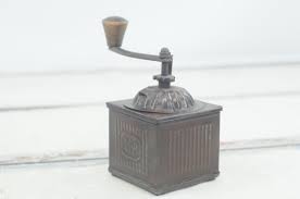 Vintage PPP Brown Tin Coffee Grinder Coffee Mill Nut Grinder ...