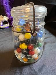 Buy Glass Marbles in a Mason Jar Online In India - Etsy India