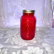 Tinted Mason Jar: 32 Oz Colored Canning Jar, Decorative ...