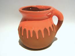 Jarrito Decorado / Chorreado Decorated Clay Mug for Coffee ...