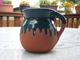 Jarrito de Barro Decorado / Chorreado Decorated Clay Mug ...