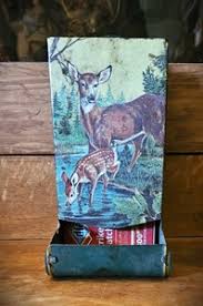 Vintage Metal Match Holder | eBay