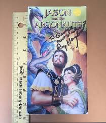 RAY HARRYHAUSEN AUTOGRAPHED VHS -COA Jason & Argonauts Great Shelf Item Horr | eBay
