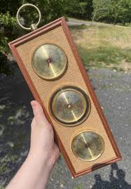 Vintage Retro Jason Barometer Model 476 in Box Humidity ...