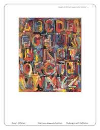 Jasper Johns Art Lesson 2nd - 5th Grade Neo Dada Pop Artist ...