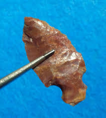 THIN 1-3/8" COLORFUL GEMSTONE NIGHTFIRE OREGON ARROWHEAD ...