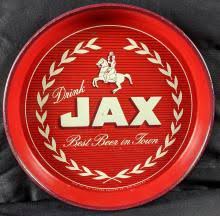 Sold at Auction: BEER TRAY JAX JACKSON BREWING NEW ORLEANS LA