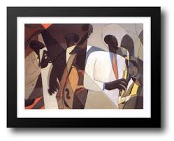 Jazz At Takoma Station 34x26 Framed Art Print By Holston | Desertcart Mauritius