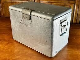 Sold at Auction: Vintage J.C. Higgins Aluminum Cooler Picnic ...