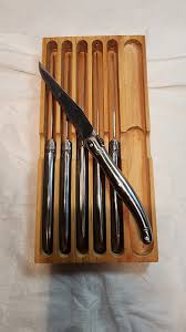 LOT 6 Barenthal France Steak Knives Stainless Steel Handle ...