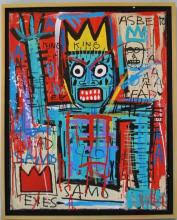 Sold at Auction: Jean Michel Basquiat, NO RESERVE Attributed ...