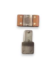 K&S Stirrup Buckles Leather Covered Blevins Buckles 2"
