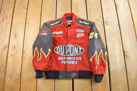Vintage 1990s Youth Size Jeff Gordon Suede Nascar Racing ...