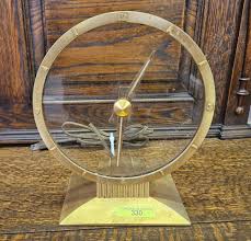 Sold at Auction: 9" JEFFERSON GOLDEN HOUR ELECTRIC CLOCK
