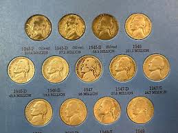 1938-1961-D JEFFERSON NICKEL VERY NICE COMPLETE 65 COIN SET DELUXE WHITMAN ALBUM | eBay