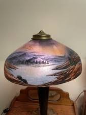 Reverse Painted Lamp | eBay