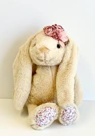 Baby Girl Pink Flower Headband, Stretch Headband, Luxury ...