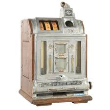 5¢ O.D. JENNINGS & CO. MODEL B VICTORIA SLOT MACHINE | Barnebys