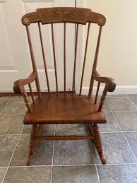 Vintage Stenciled Child's Rocking Chair. 1960s or 70s. Great ...