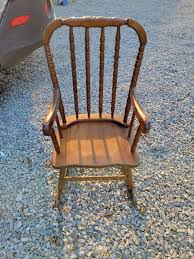 Vintage 1850s Children's Rocking Chair | Mercari