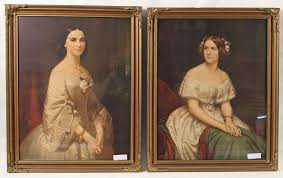 Sold at Auction: Jenny Lind & The Southern Belle Prints C. 1935