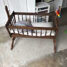Vintage Wooden Baby Cradle for Sale in Oceanside, CA - OfferUp