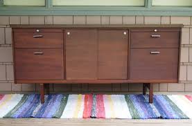 Mid Century Leopold Walnut Credenza - Etsy