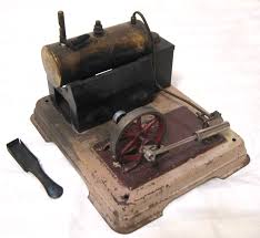 Vintage FLEISCHMANN Steam Engine Tin Toy Germany, Runs Great ...