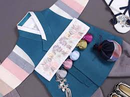 Heavenly Prince Baby Boy Hanbok in Sapphire Blue – Joteta ...