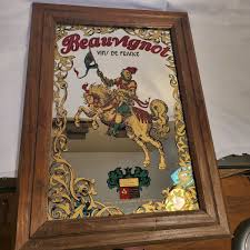 Limited Edition Beauvignot Vins De France Framed Mirror vintage 22" X 15 1/2" | eBay