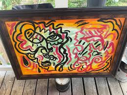 ORIGINALE / Dipinto a mano / Pittura astratta / Graffiti / Street Art / "Terrore / Marcio" - Etsy Italia