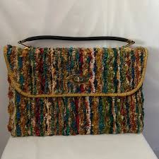 jerry terrence | Bags | Jerry Terrence Vintage Carpet Bag ...