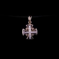 003/0260 diamonds jerusalem cross
