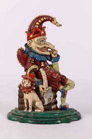 Cast Iron Golfer Door Stop