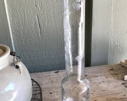 Krosno Crystal / Glass Vase / Star of David / Etched Flower / Etched Leaves / Made in Poland / as is / 9.50 Inches - Etsy