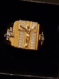 Men's Jesus ring