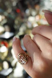 10K Gold Jesus Head Ring / Vintage Estate C1970 10K Pierced ...