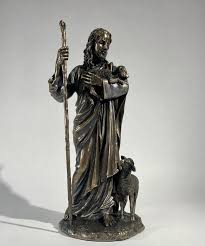 Jesus the Shepherd Sculpture — AllSculptures