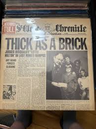 Jethro Tull - Thick As a Brick 1972 12" LP. | eBay