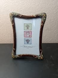 Victoriana Genuine Austrian Crystal Photo Holder | Chairish