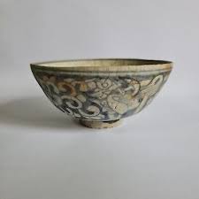 4pcs c.1600 Ming Dynasty Ceramic Bowl Jar Antique China Blue ...