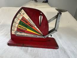 Vintage JIFFY WAY Egg Scale Grader/Weigher 1940s Egg Scale-Size Accurate Reading | eBay