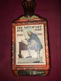 Jim Beam Empty Glass Bourbon Choice Bottle Saturday Evening ...