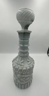 Vintage Jim Beam Blue Gray Slag Glass Bottle Decanter Marbled Mid Century Liquor | eBay