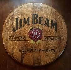 Jim Beam Barrel Head Sign - Etsy