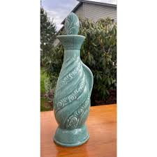 Mid Century 1960s Ceramic Speckled Teal Green Liquor Bottle Corked Decenter Collectable Jim Beam - Etsy