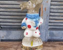 Vintage Jim Beam Donkey Decanter 1968 Presidential ...