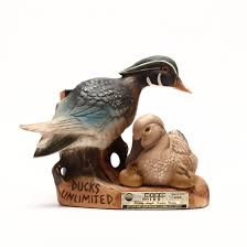 Jim Beam Whiskey in Ducks Unlimited Decanter (Lot 4202 ...