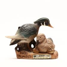 Jim Beam Whiskey in Ducks Unlimited Decanter (Lot 1272 ...