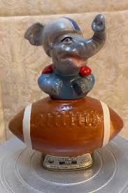 1972 Jim Beam Decanter for Republicans, Football With ...